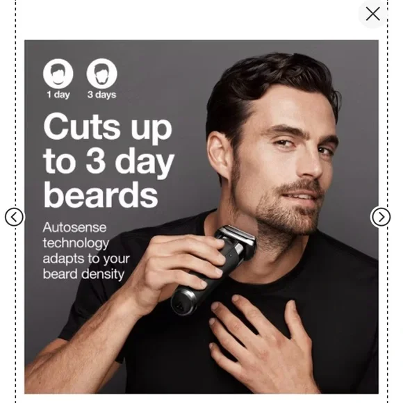 Series 9 Men's Electric Shaver - Silver - Picture 9 of 16